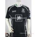 Custom cooldry polyester rugby jersey with embroidery